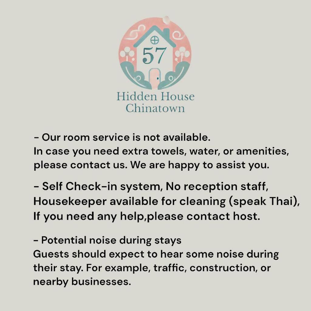 57 Hidden House Bkk Chinatown Hotel Bangkok Ngoại thất bức ảnh